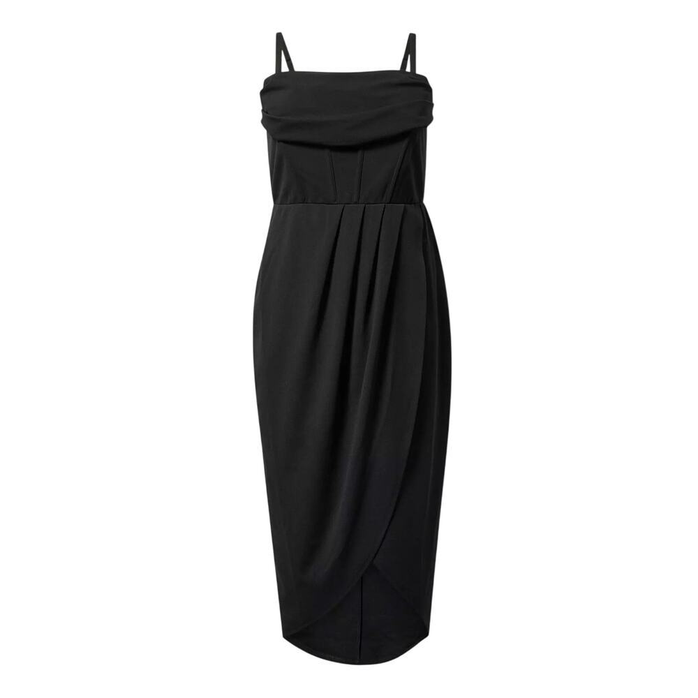 NWT Torrid Tulip Hem Bustier Midi Dress - Size 24W - Picture 5 of 16